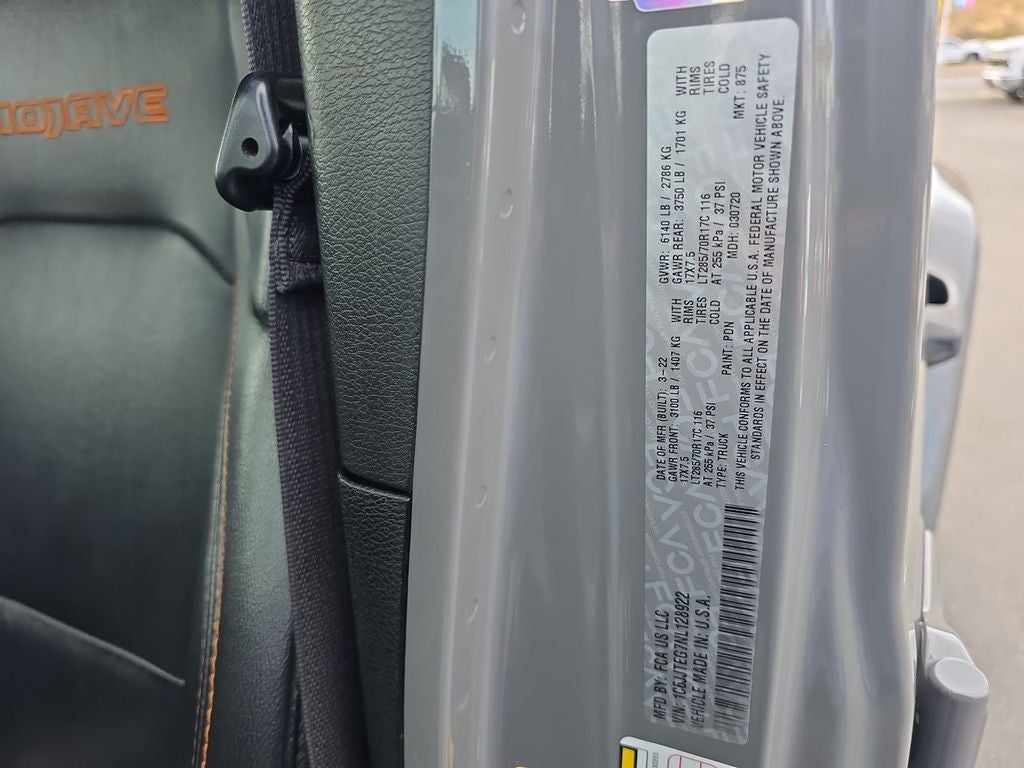 2022 Jeep Gladiator Mojave 4x4