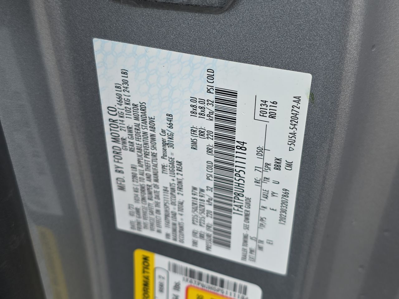 2023 Ford Mustang EcoBoost