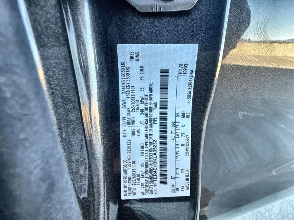 2019 Ford Ranger LARIAT