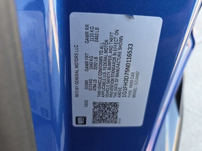 2022 Chevrolet Camaro 2SS