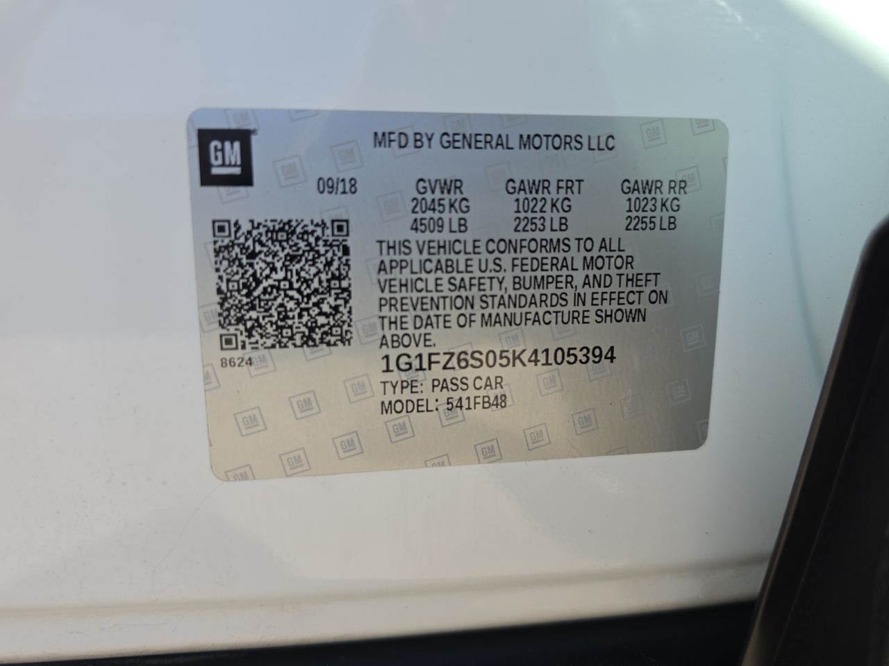 2019 Chevrolet Bolt EV Premier