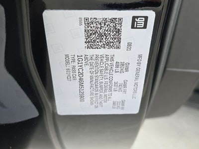 2021 Chevrolet Corvette Stingray 3LT