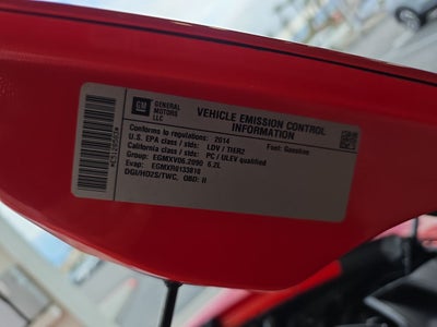 2014 Chevrolet Corvette Stingray Z51 3LT