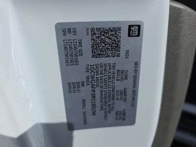 2024 Chevrolet Express Cargo 2500 WT