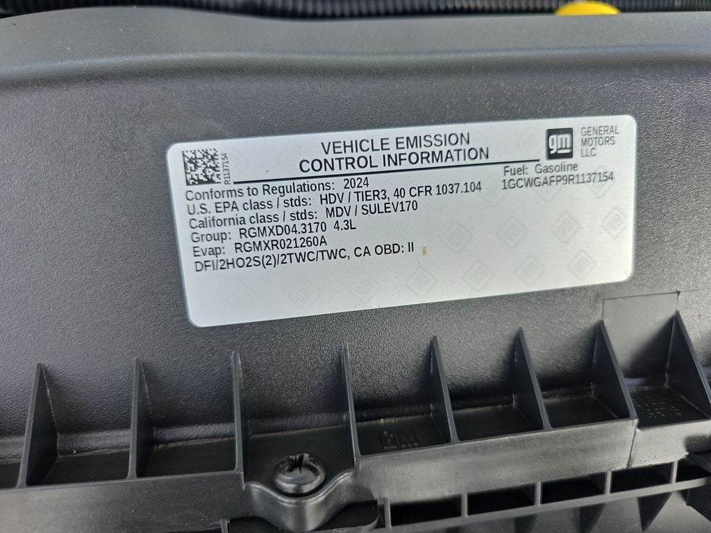 2024 Chevrolet Express Cargo 2500 WT