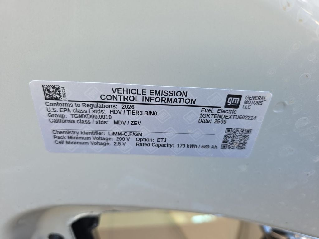 2026 GMC HUMMER EV SUV 2X