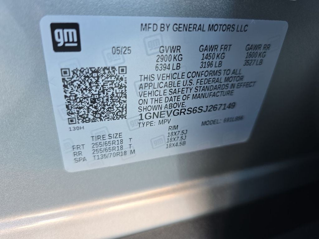 2025 Chevrolet Traverse LT