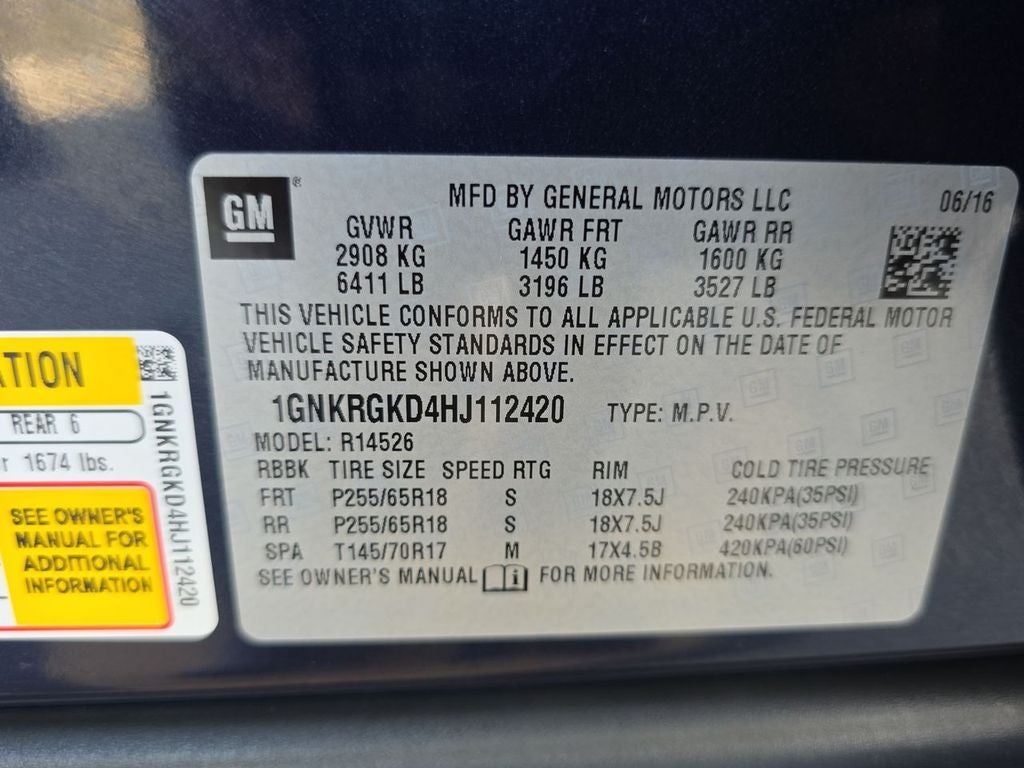 2017 Chevrolet Traverse LT