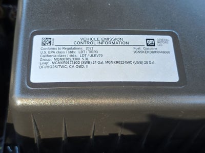 2021 Chevrolet Suburban RST