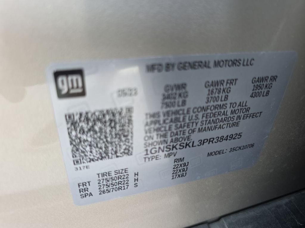 2023 Chevrolet Tahoe Premier