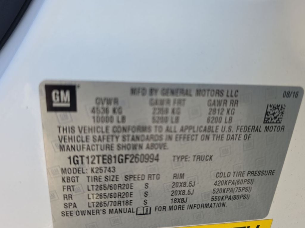 2016 GMC Sierra 2500 HD SLT