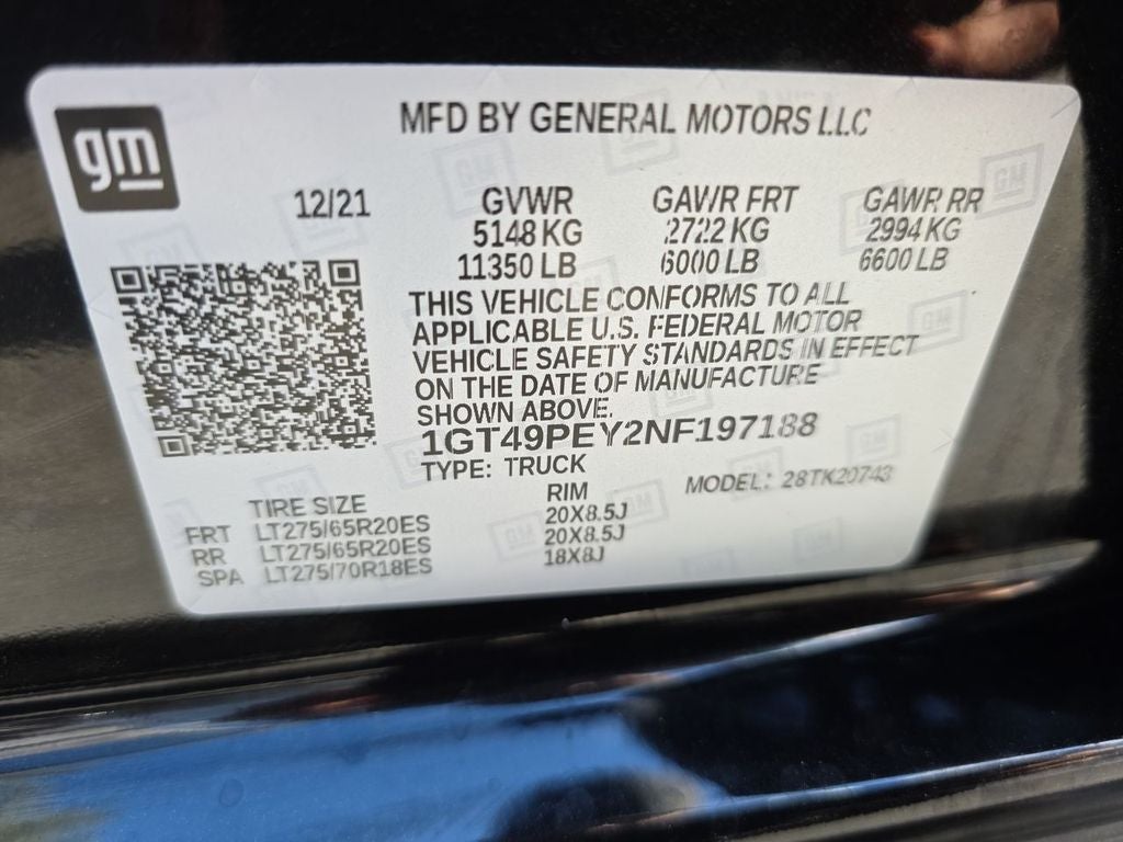 2022 GMC Sierra 2500 HD AT4