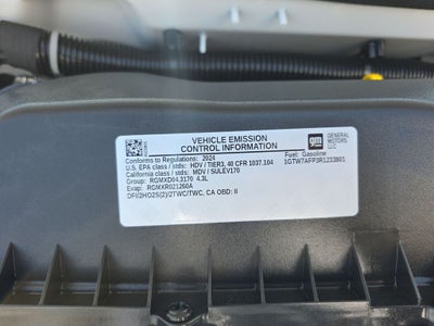 2024 GMC Savana Cargo 2500 Work Van