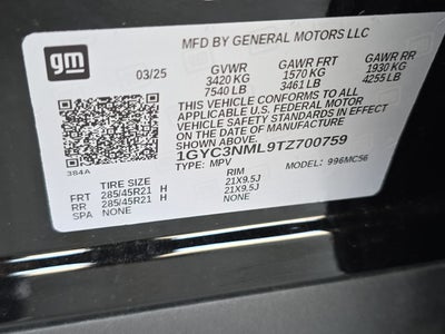 2026 Cadillac VISTIQ Sport