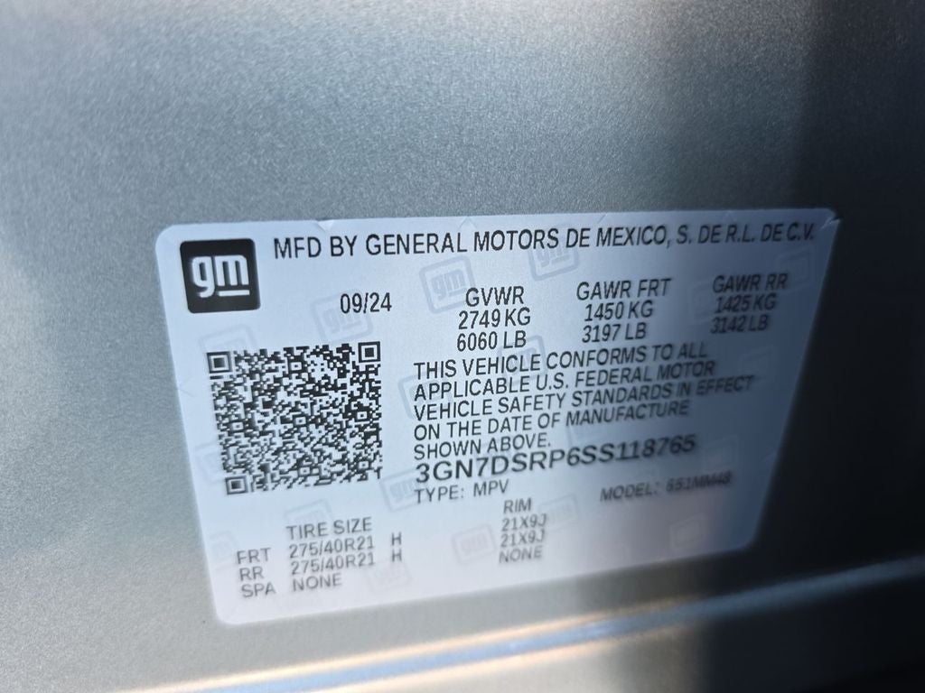 2025 Chevrolet Equinox EV RS