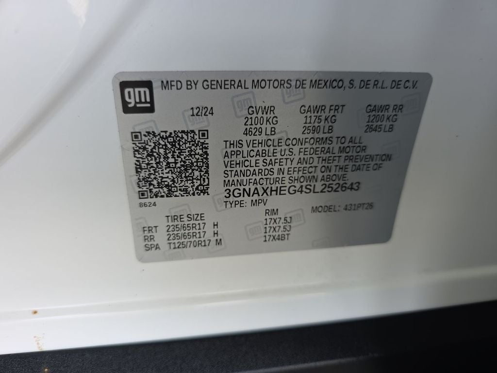 2025 Chevrolet Equinox LT