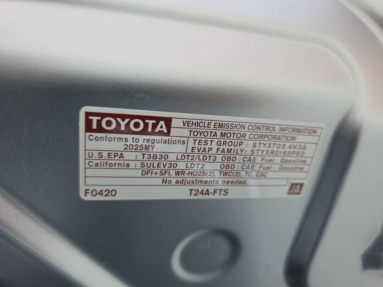 2025 Toyota Tacoma 2WD SR