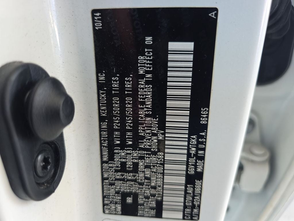 2015 Toyota Venza XLE V6