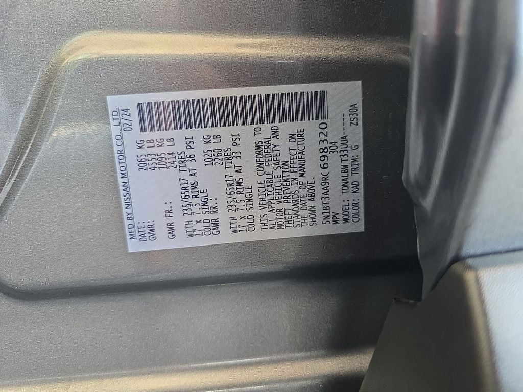 2024 Nissan Rogue S