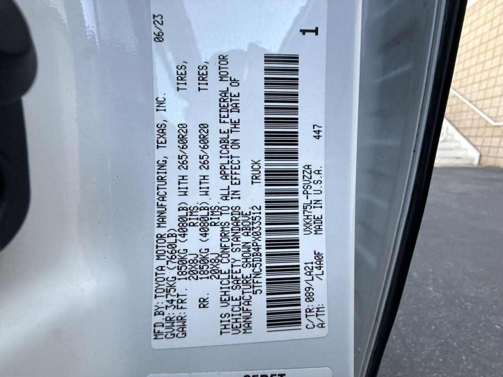 2023 Toyota Tundra Hybrid Platinum