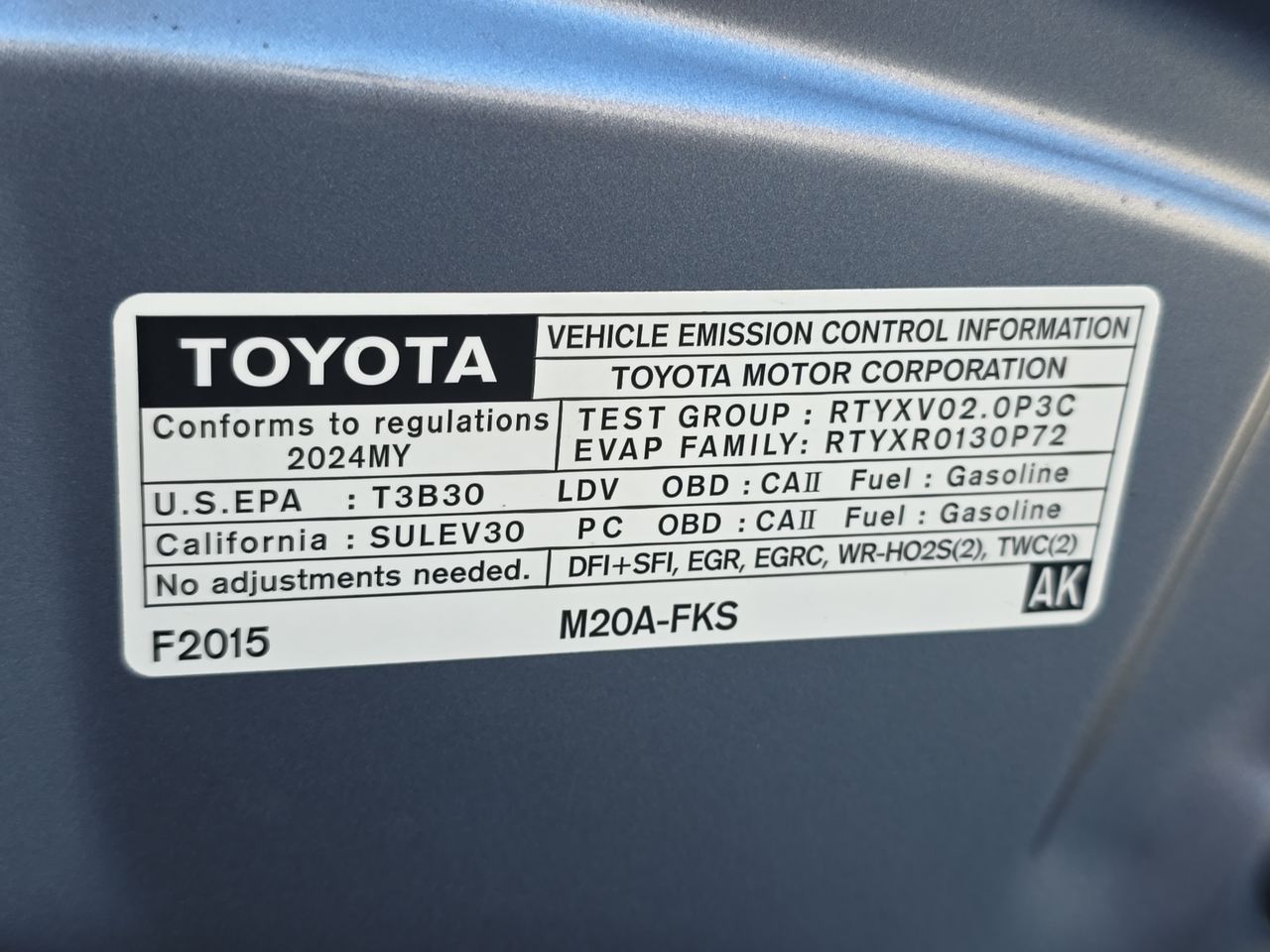 2024 Toyota Corolla LE