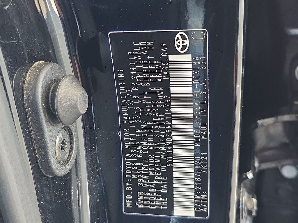 2024 Toyota Corolla LE