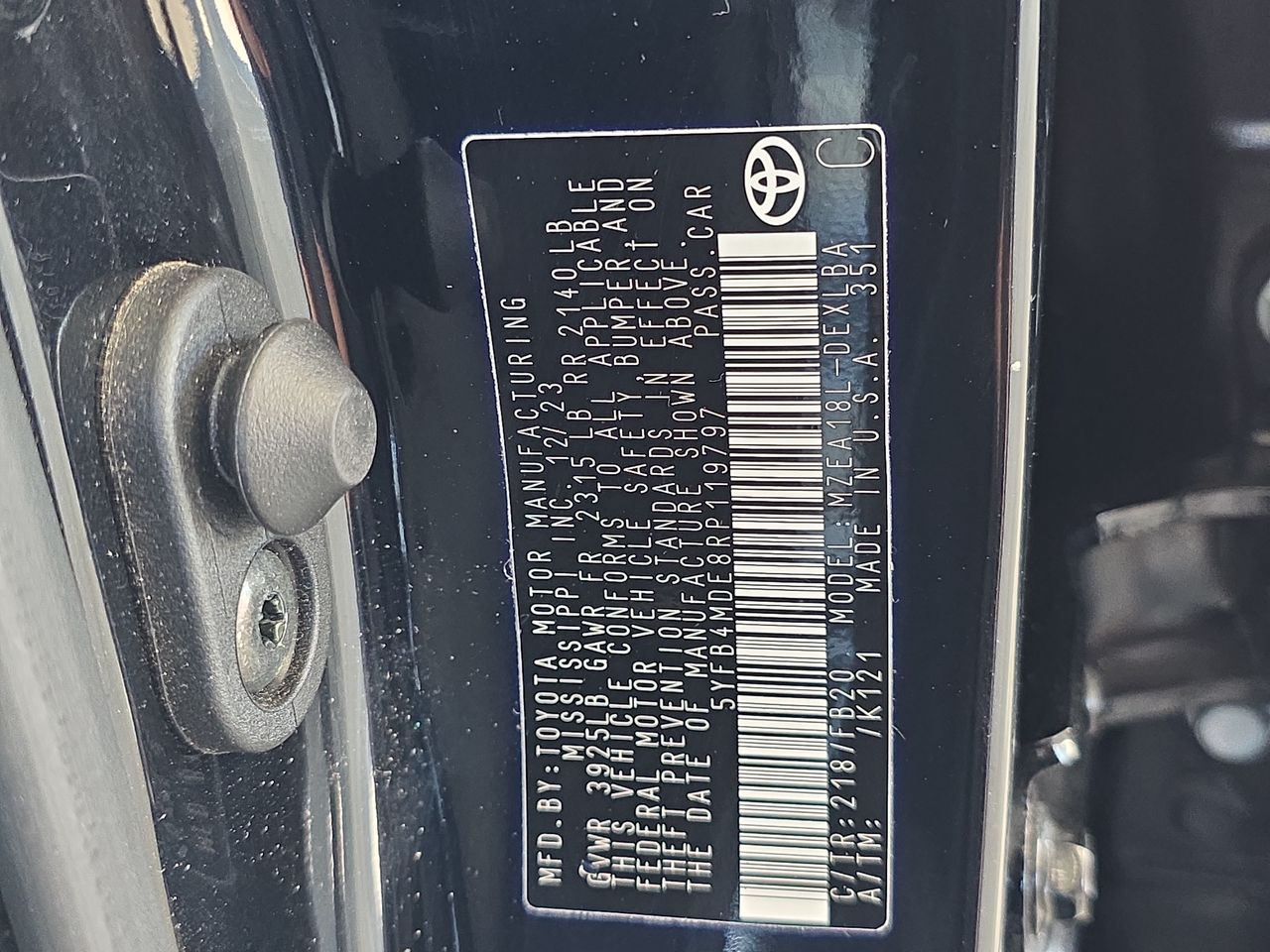 2024 Toyota Corolla LE