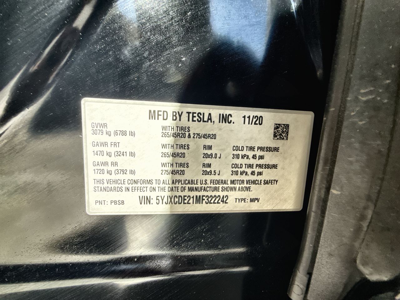 2021 Tesla Model X Long Range Dual Motor All-Wheel Drive