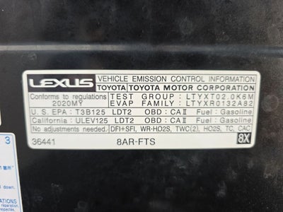2020 Lexus NX NX 300