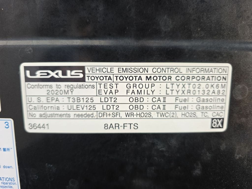 2020 Lexus NX NX 300