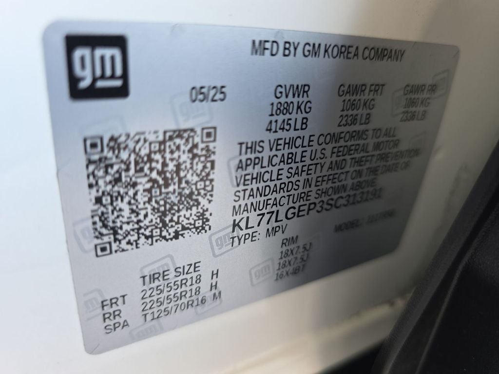 2025 Chevrolet Trax 1RS