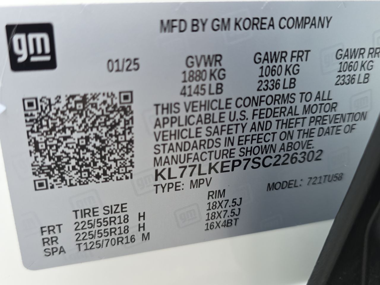 2025 Chevrolet Trax ACTIV