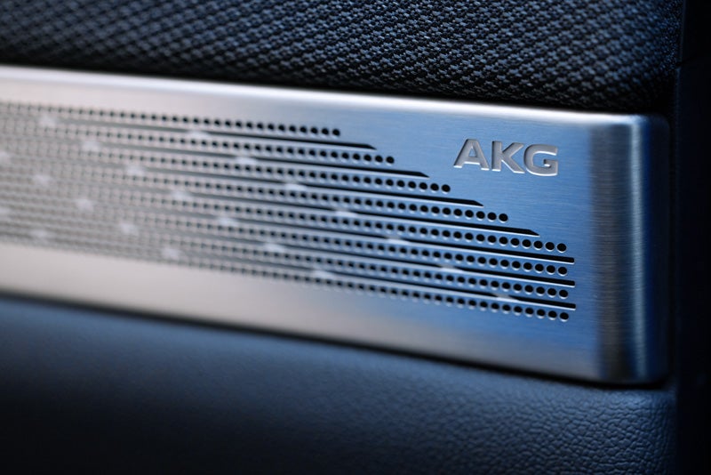 Close-up View of the AKG Studio Audio Speaker | Jessup Cadillac in CATHEDRAL CITY CA