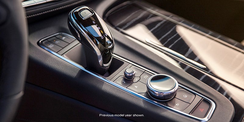 Close up interior design of the automatic transmission style