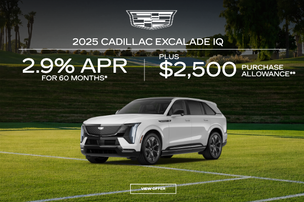 Experience Icon Status: 2025 Cadillac Escalade IQ
