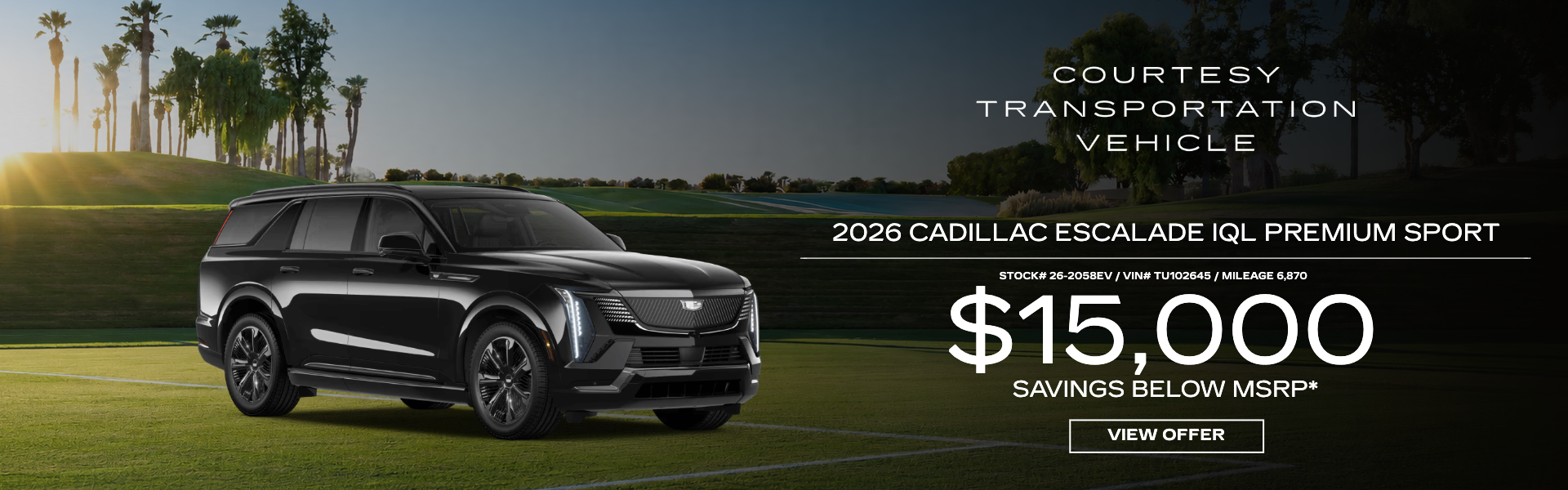 2026 Cadillac OPTIQ Premium Luxury
