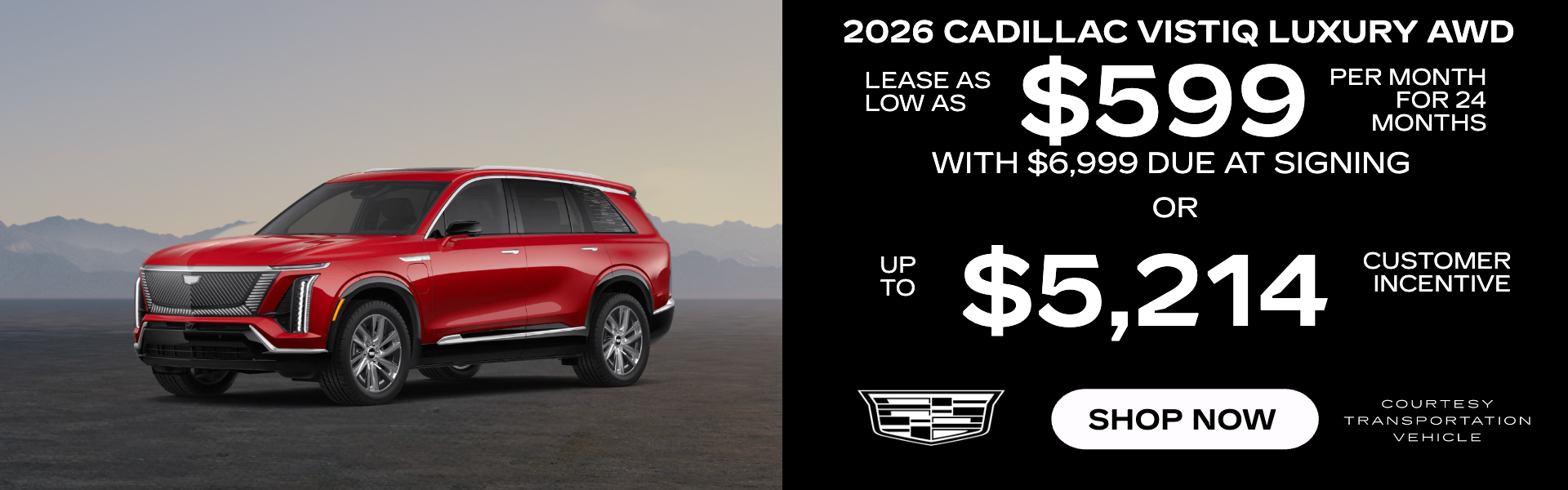 2026 Vistiq Luxury - $599/mo or $5,214