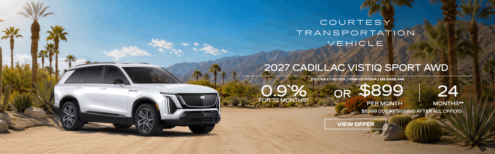 2026 Lyriq-V - Lease and APR offer